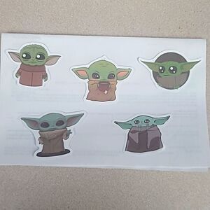 Baby Yoda Stickers Bundle